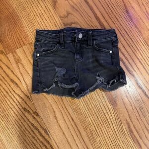 Art Class Girls Black Denim Shorts